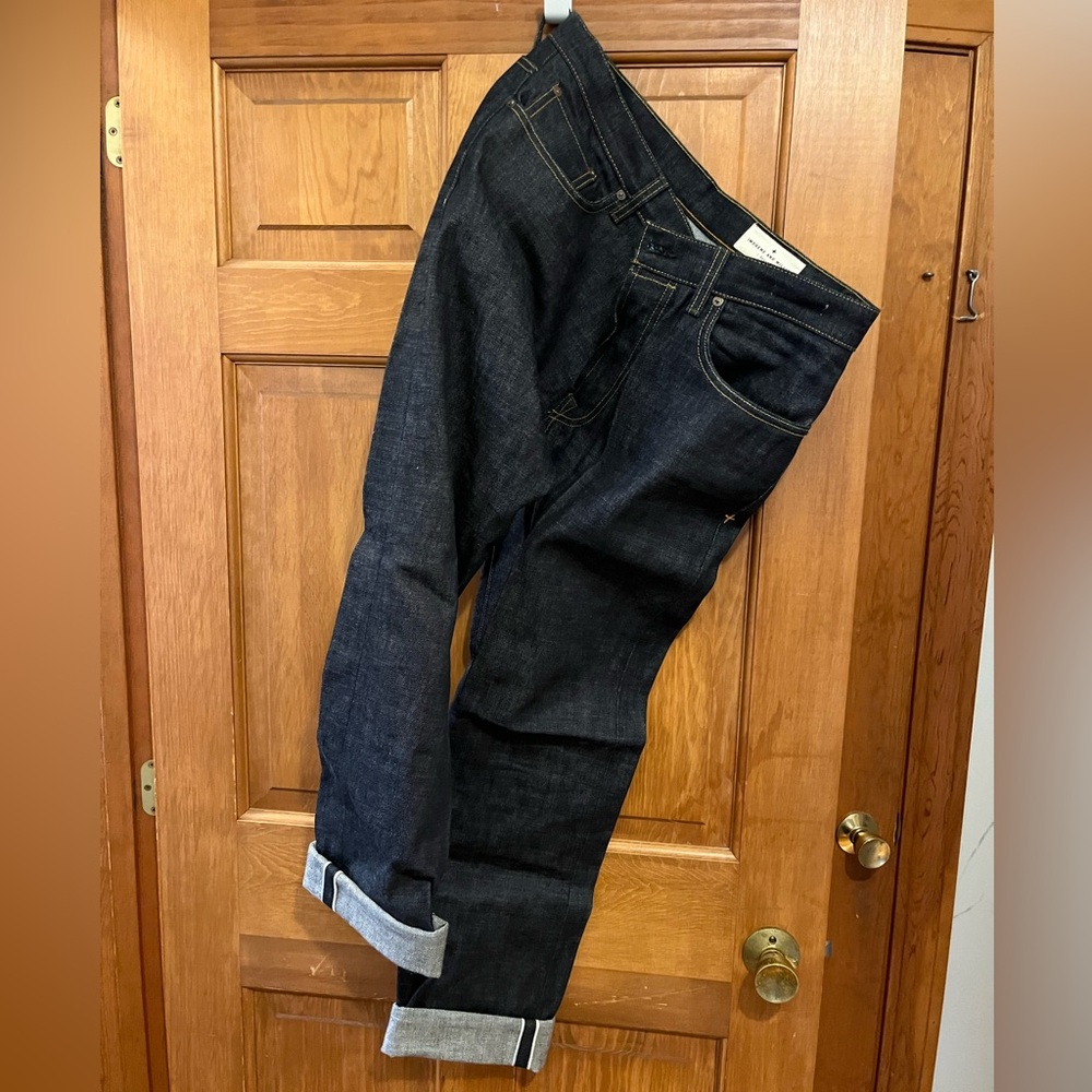 Imogene and Willie men’s size 34 Barton Slim indigo Rigid jeans